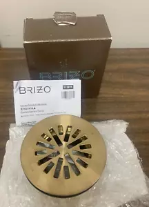 Brizo BT051414-GL 4" Prefab Round Shower Drain-NEW IN OPEN BOX! - Picture 1 of 8
