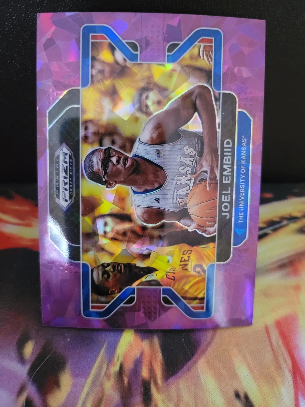 Joel Embiid - 2022 Panini Prizm Draft Picks #26 Variation - Purple Ice /149