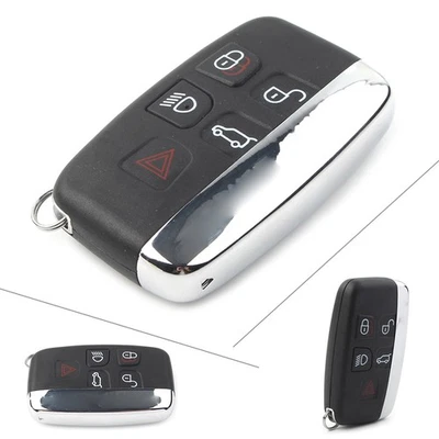 Repuesto Carcasa Llave Remota, 5 Botones, para Land Rover LR2 LR4 Range Rover Foto 1 de 4