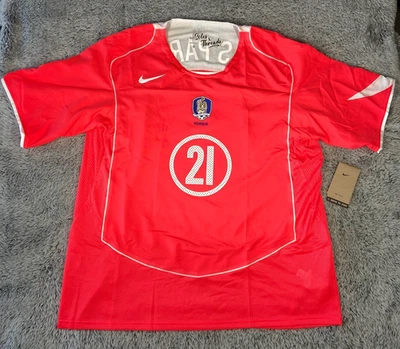 耐克 Park Ji-Sung 韩国 2004 Total 90 再版球衣 SZ XL 男式 IF2943-679 — 第 1/4 张图片