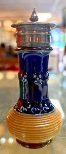Antique Doulton Stoneware Salt/ Pepper Shaker - Picture 1 of 6