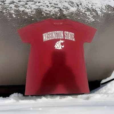 Camisa con logotipo de pumas WSU de la Universidad Estatal de Washington mediana NCAA auténtica nueva Foto 1 de 4