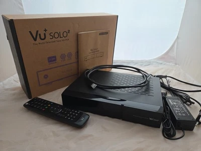 VU Plus Solo2 Twin-Tuner Satellitenreceiver mit PVR Funktion - Bild 1 von 4