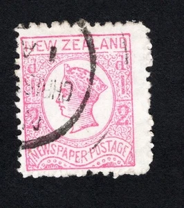 New Zealand 1892 stamp SG# 151 used CV=2.8$ - Picture 1 of 2