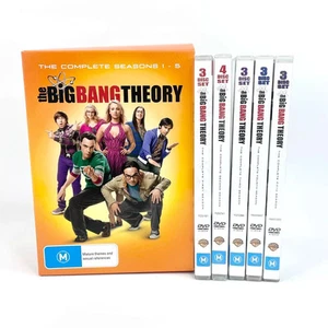 The Big Bang Theory Complete Seasons 1-5 DVD Box Set Region 4 - Picture 1 of 4