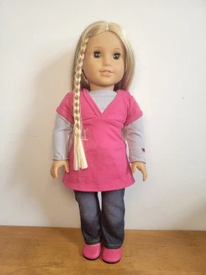 American Girl Doll Julie Albright Just Like You 18"  With Clothing & Accessories - Image 1 of 4