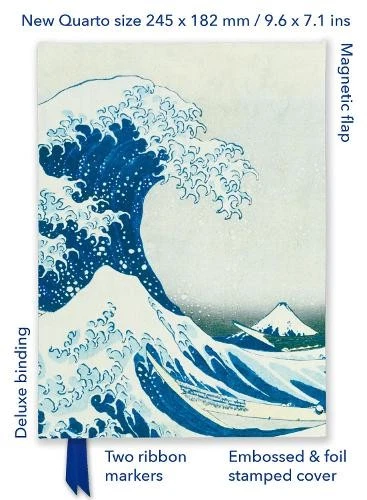 Katsushika Hokusai: The Great Wave (Foiled Quarto Journal) (US IMPORT) - Image 1 of 1