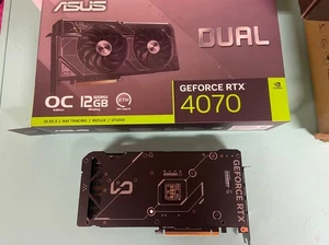 Asus Dual GeForce RTX 4070 12GB GDDR6X VRAM Graphics Card - (DUAL-RTX4070-12G) - Afbeelding 1 van 5