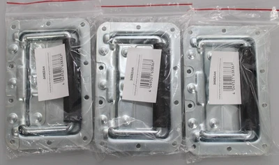 3x Gefederte Klappgriffe 154 x 101mm Case Kisten Boxen Trage Klapp Einlass Griff - Bild 1 von 2