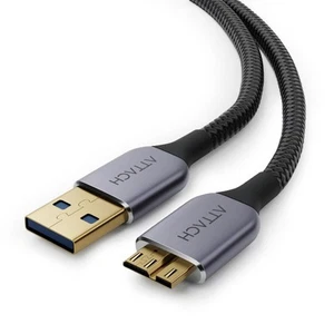 USB-A auf Micro USB 3.0 Kabel anschließen - 100 cm - Bild 1 von 5