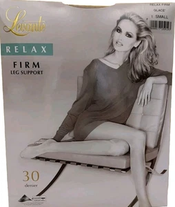 2 Paar LEVANTE Relax feste Beinstütze Strumpfhosen SPITZE Gr. Small Made in Italy* - Bild 1 von 11