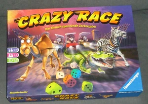 SPIEL-CRAZY RACE-DAS TIERISCH SPANNENDE ZOCKERSPIEL KOMPLETT, NEU, SIEHE BILDER - Bild 1 von 14