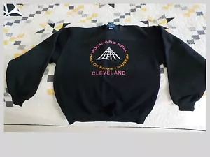 Vintage Rock and Roll Hall of Fame Crewneck Sweatshirt Size Medium - Picture 1 of 3