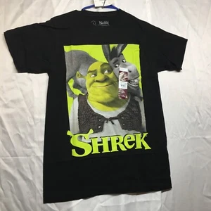 Dreamworks Mens & Big Mens Black Shrek & Donkey Graphic Tee T-Shirt S (34-36) - Picture 1 of 11