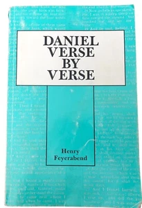 Daniel  Verse By Verse by Henry Feyerabend 2004 It Is Written SDA PB - Imagen 1 de 24