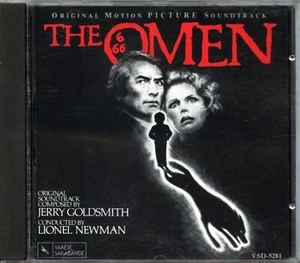 THE OMEN CD SOUNDTRACK—Jerry Goldsmith—Original Motion Picture Soundtrack—OOP - Picture 1 of 2