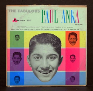 Paul Anka -Paul Anka & Others - True 1st Press, Black Riviera Label NO Colors - Picture 1 of 2