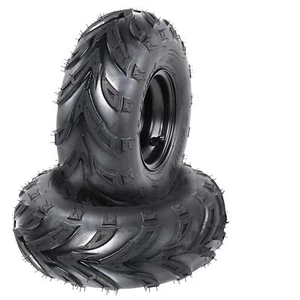 2PCS 145/70-6 ATV Tire Rim 3 Lug Wheel for Suzuki LT50 Taotao 125cc Go Kart Quad - Picture 1 of 10