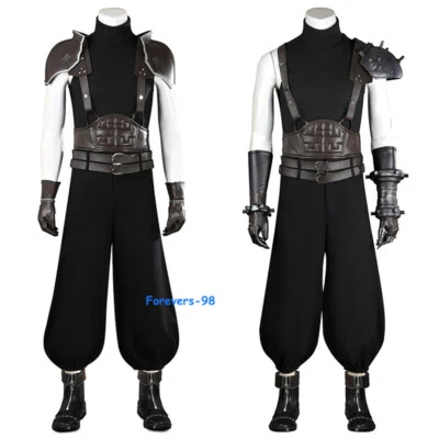 Final Fantasy VII Cloud Strife Zack Fair Cosplay Outfit Handmade Costume Prop - Image 1 of 4