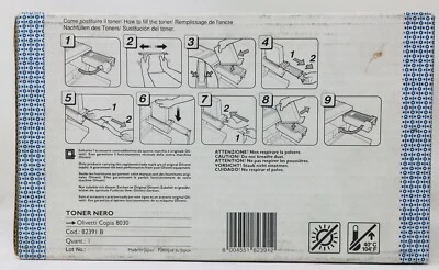 Olivetti 82391 Toner 830 Toner Original Black For Olivetti Copy 8030 - Image 1 of 2