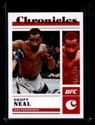 2023 Panini Chronicles UFC Red #22 Geoff Neal /199 - Image 1 of 2