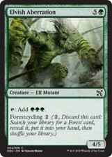 4 x Elvish Aberration (004/076) - Elves vs. Inventors - Common