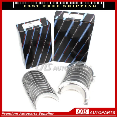 Main Rod Bearings Fits 95-09 Buick Pontiac Oldsmobile Chevrolet 3.8L Cu.23 OVH - Image 1 of 3