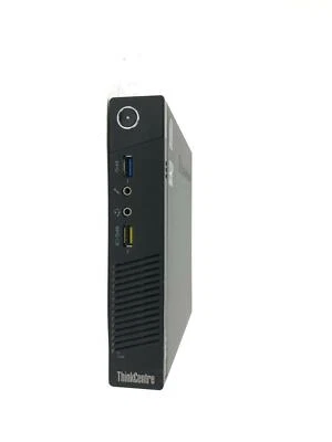 Computadora de escritorio pequeña Lenovo ThinkCentre M93p Intel i5 2,9 GHz 4 GB 500 SSD Foto 1 de 4