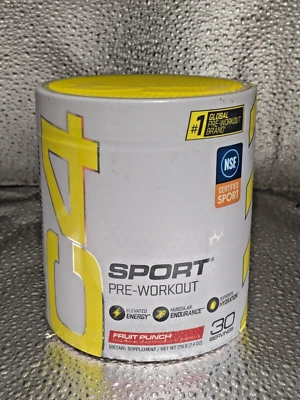 Cellucor C4 Sport Pre-Workout Powder Fruit Punch 30 Servings Exp 01/2026 - Image 1 of 3