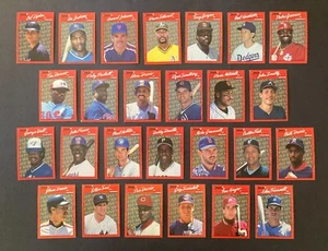 1990 DONRUSS MVP COMPLETE 26 CARD SET WITH BO JACKSON AND OTHERS - 111823C - Bild 1 von 2