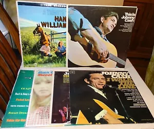 6 alte Schallplattenalben JOHNNY CASH Patsy Cline BUCK OWENS Slim Boyd - Bild 1 von 8