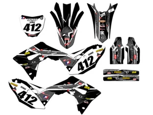Kit de gráficos CRF 450 RX PODIUM 2017-2018 Black Senge compatible con Honda - Imagen 1 de 10