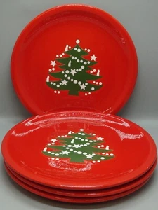 Waechtersbach CHRISTMAS TREE Salad Plate SET OF THREE More Items Here - Picture 1 of 3