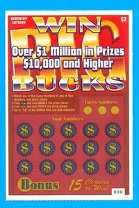 Boleto rascador de la lotería de Kentucky caducado como nuevo sin rayar GRAN DINERO efímero - Imagen 1 de 2