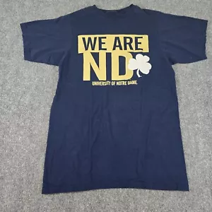 T-shirt Adidas Notre Dame Irish Go-To S Small maglietta "We Are ND" - Foto 1 di 12