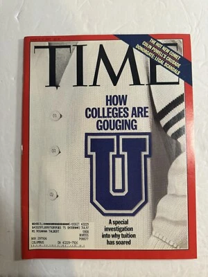 Time Magazine (March 17, 1997) (How Colleges Are Gouging, Tuition Soaring) - Image 1 of 2