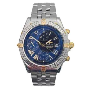 Breitling Chronomat Crosswind B13355 43mm Black Dial Full Set 2004 - Picture 1 of 11