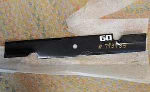 1 Mower Blade For 60" Deck Hustler Riding Tractors 793935 794214 794230 793794X - Picture 1 of 1
