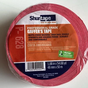 Shurtape P- 628 Tape,Gaffer Duct Tape,48mmx50m - Picture 1 of 1