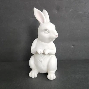 Figura de conejo de resina estatua objetivo 2020 Pascua primavera decoración repuesto - Imagen 1 de 12