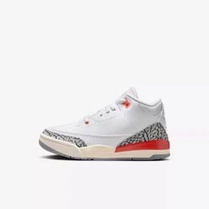 [FQ9174-121] Air Jordan 3 Retro Pre School Georgia Peach *NEW* - Picture 1 of 6