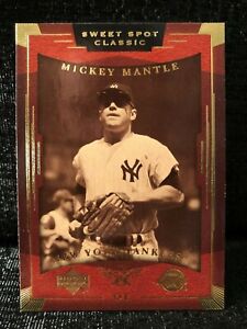 2004 Upper Deck Sweet Spot Classic Baseball Card YOU PICK 1-90 COMPLETE YOUR SET