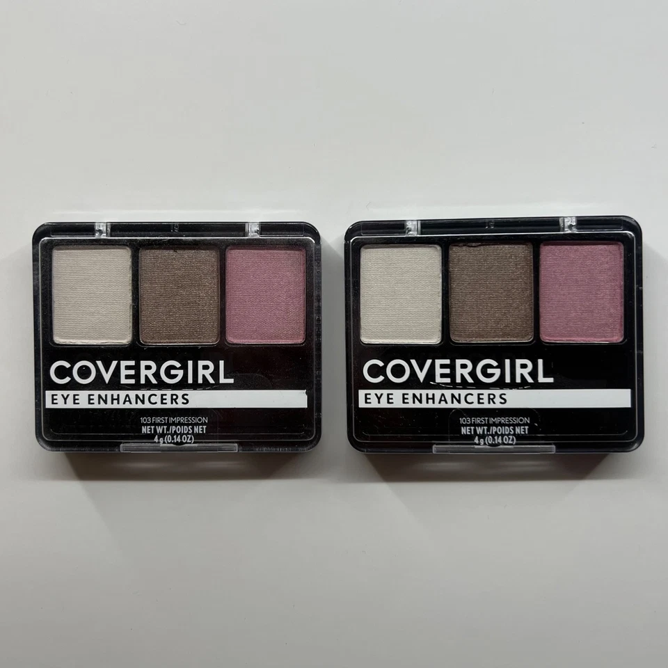 2 Pack: CoverGirl Eye Enhancers *#103 First Impression* 3-Kit Eye Shadow - Image 1 of 2