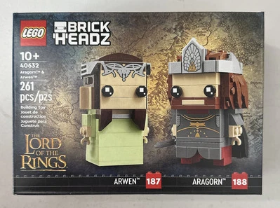 LEGO BRICKHEADZ: Aragorn & Arwen (40632) - Image 1 of 4
