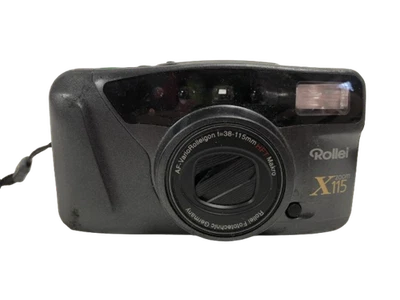 Rollei XZoom X115 35mm Point & Shoot Film Camera with Case Bundle untested  - Image 1 of 4