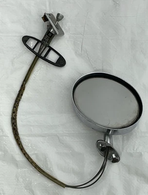 Espejo retrovisor remoto exterior cromado Oldsmobile Cutlass 442 1970-1972 Hurst Olds Driver Foto 1 de 4