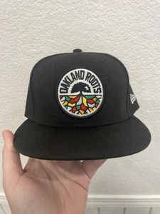 New Era Oakland Roots eng anliegende Mütze Größe 7 3/8 von Oaklandish USL Fußball Futbol - Bild 1 von 6