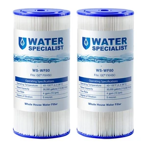 FXHSC 10" x 4.5" Whole House Pleated Sediment Filter, Replacement for GE FXHS... - Bild 1 von 7