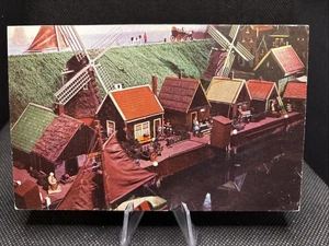 POSTCARD: Miniature Netherlands Holland Michigan X7 - Picture 1 of 2
