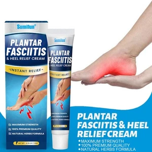 Feet Pain Relief Foot Cream Heel Pain Tendon Sheath Plantar Fasciitis Cream B5 - Picture 1 of 13